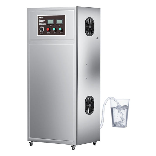 Dual-Purpose Ozonator for Water Treatment & Spatial Sterilization