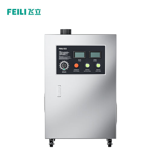 Mobile air-cooled duct-type ozone generator