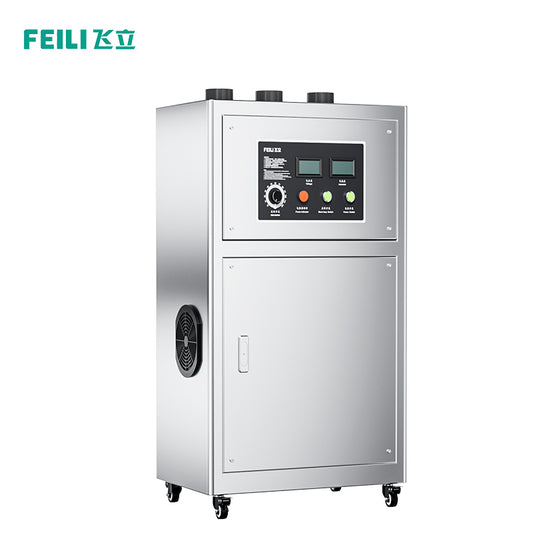 Mobile air-cooled duct-type ozone generator