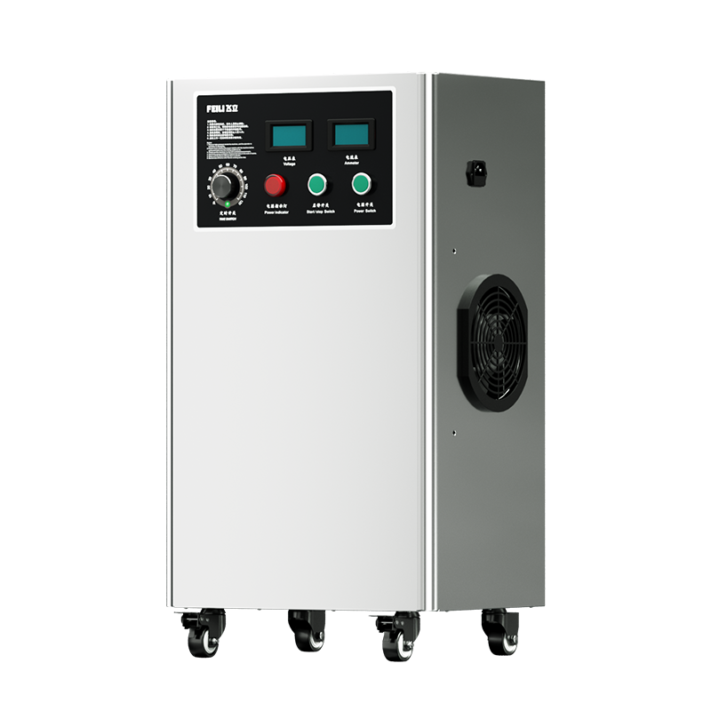 Dual-Purpose Ozonator for Water Treatment & Spatial Sterilization