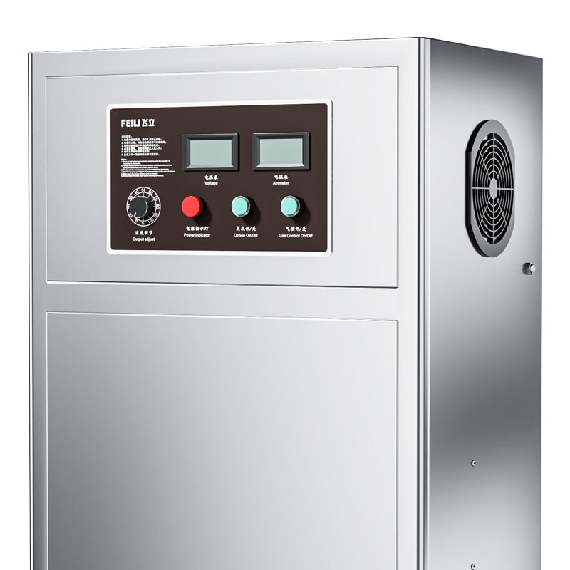 Dual-Purpose Ozonator for Water Treatment & Spatial Sterilization